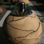 Gartenfackel - Öllampe